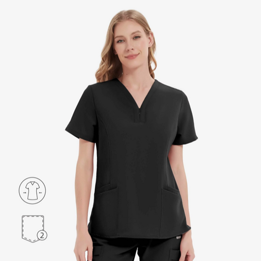 Ara V-Neck Scrub Top