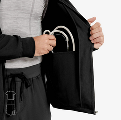 Chaqueta quirúrgica On-Shift Ash