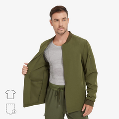 Chaqueta quirúrgica On-Shift Ash