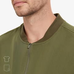 Chaqueta quirúrgica On-Shift Ash