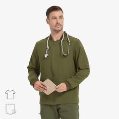 Chaqueta quirúrgica On-Shift Ash