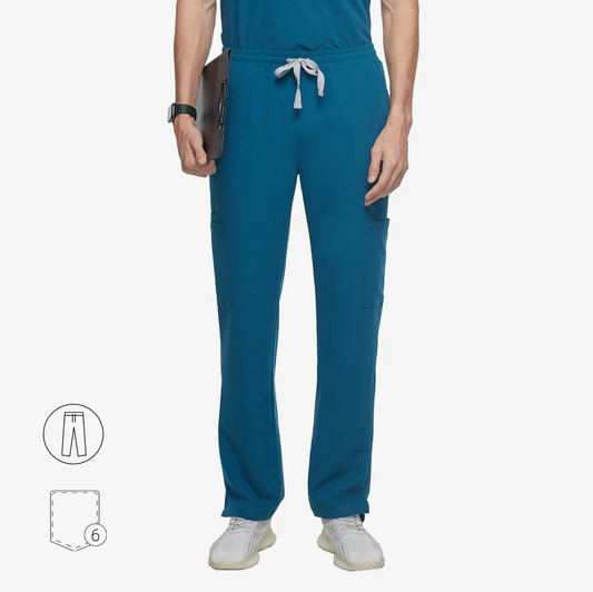 Pantalones de uniforme médico Virtis de pierna recta