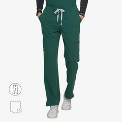 Pantalones de uniforme médico Virtis de pierna recta