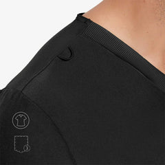 Blusa médica con cuello en V Douglas