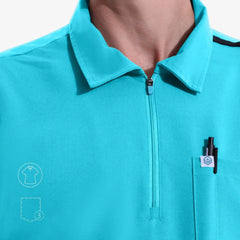 Blusa quirúrgica con cuello Capable