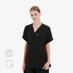Evelyn V-neck Scrub Top
