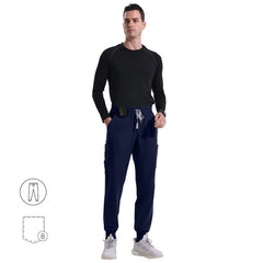 High Waisted Ryder 8-Pockets Jogger Scrub Pants