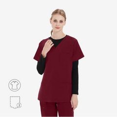 Phillip V-neck Scrub Top