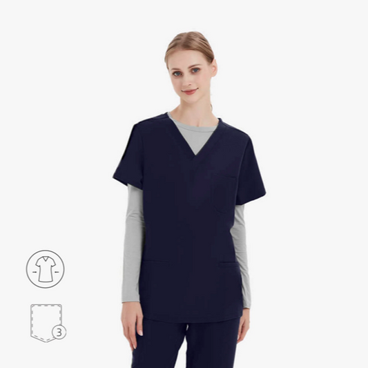Phillip V-neck Scrub Top