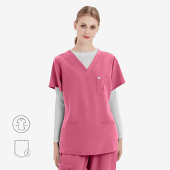 Phillip V-neck Scrub Top