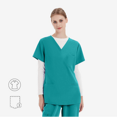 Phillip V-neck Scrub Top