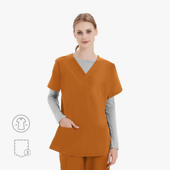 Phillip V-neck Scrub Top