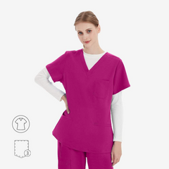Phillip V-neck Scrub Top