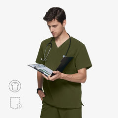 Virtis V-Neck Scrub Top