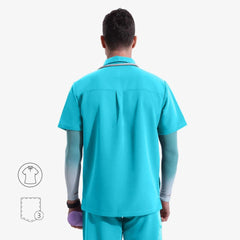 Blusa quirúrgica con cuello Capable