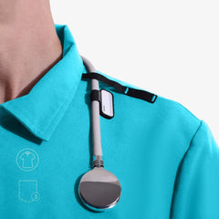 Blusa quirúrgica con cuello Capable